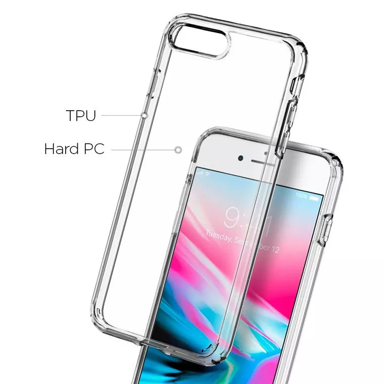 Space Shockproof Bumper Clear Case for iPhone 7/8