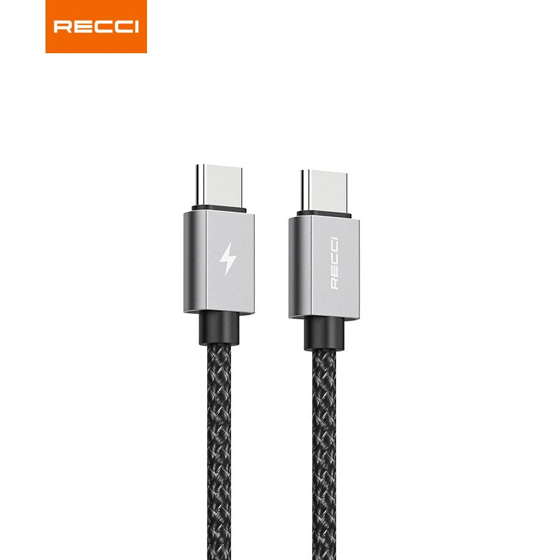 Recci Type-C to Type-C 100W PD USB Cable - 1.5M