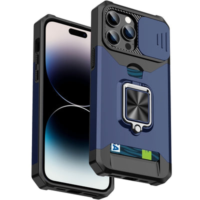 CamShield Kickstand Case with Slide Camera Cover & Card Slot for iPhone 14 Pro Max