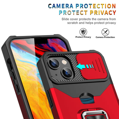 CamShield Kickstand Case with Slide Camera Cover & Card Slot for Samsung S23 Ultra