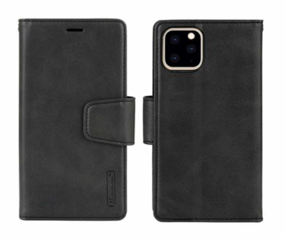 Hanman 2 In 1 Magnetic Detachable Leather Wallet for iPhone 13 Pro Max