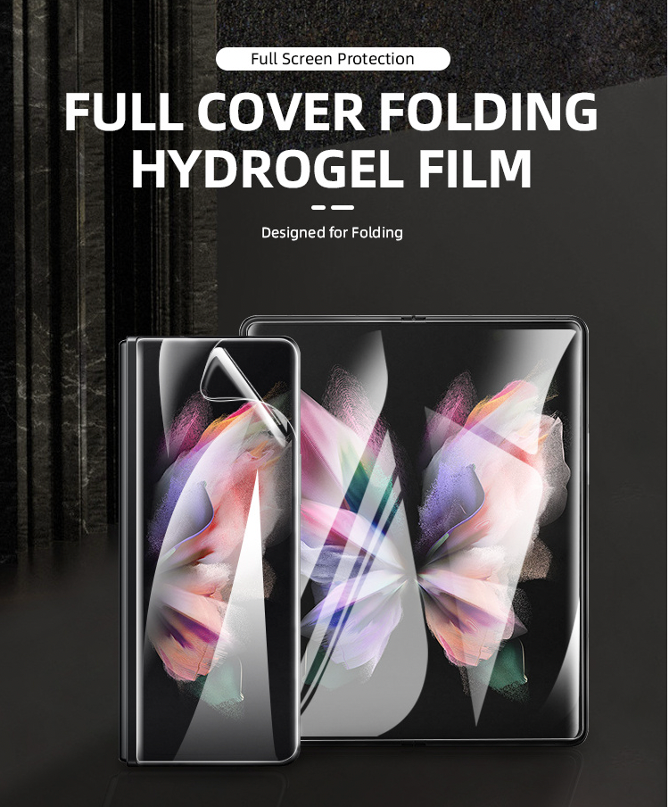 Full Cover Hydrogel Screen Protector For Samsung Galaxy Z Fold4 (FULL SET)