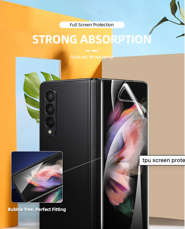 Full Cover Hydrogel Screen Protector For Samsung Galaxy Z Fold4 (FULL SET)