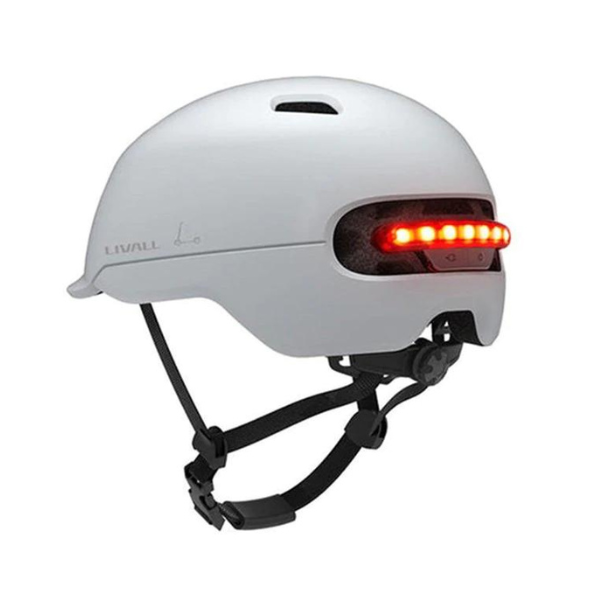 LIVALL C20 Commuter Smart Helmet Large W/ Smart Lightning SOS Alarm