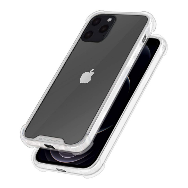 Mercury Goospery Super Protect Clear Case for iPhone 12 Pro Max with Rugged Corners - Mobile Phone Cases - best2buy