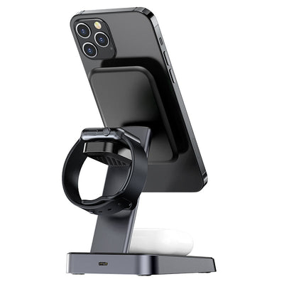 Acefast 3 in 1 Wireless Charging Multifunctional Desktop Stand