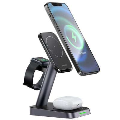 Acefast 3 in 1 Wireless Charging Multifunctional Desktop Stand