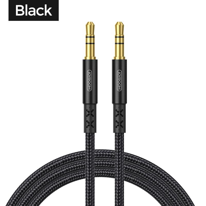 JoyRoom AUX Cable (1M) - Black - Cables - best2buy