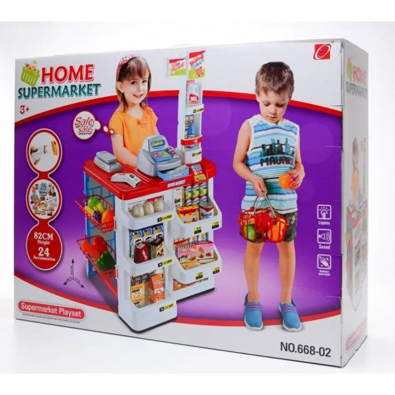 Home Supermarket Playset with Lights & Sound