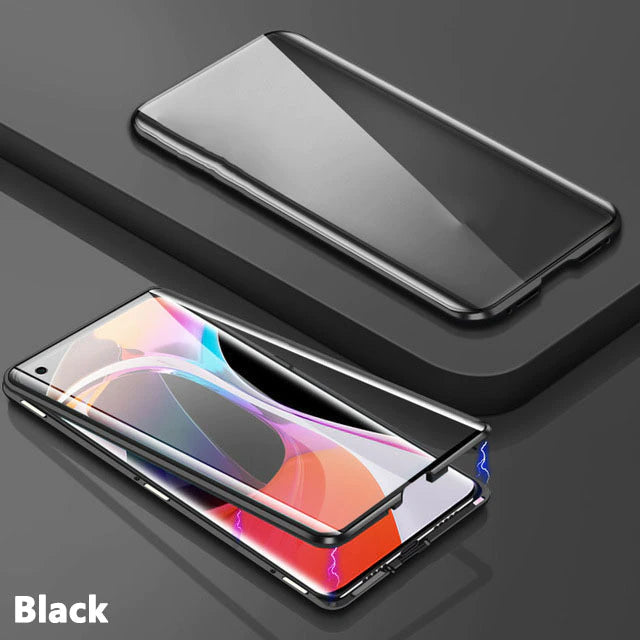 360 Full Protection Magnetic Case For iPhone 14 Pro - Black