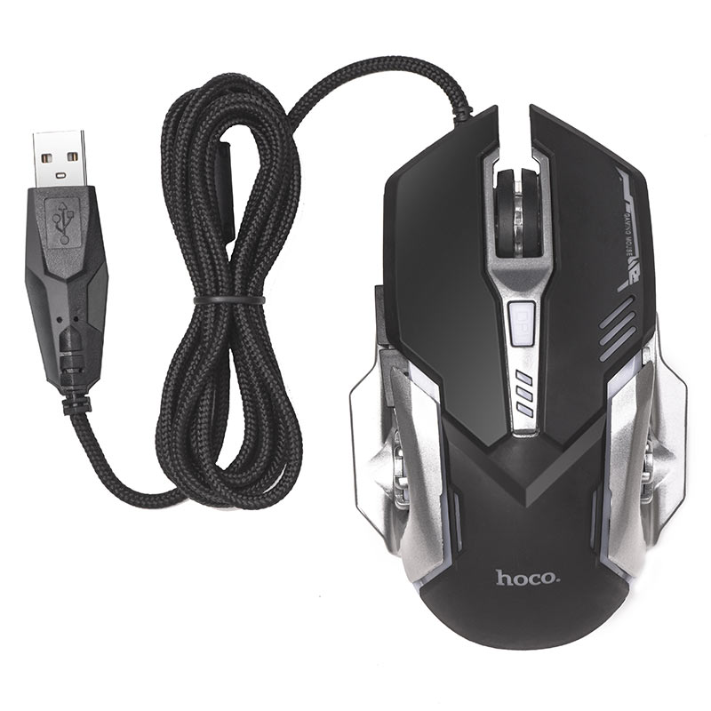 Hoco GM12 Light And Shadow RGB Gaming Keyboard And Mouse Set