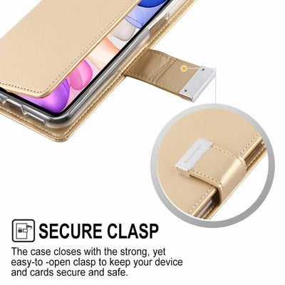 Mercury Goospery Rich Diary Wallet Case for iPhone 13 Pro - Mobile Phone Cases - best2buy