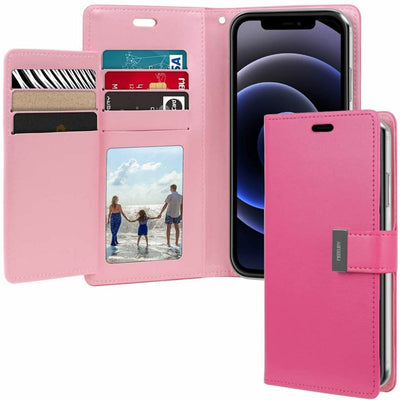 Mercury Goospery Rich Diary Wallet Case for iPhone 13 - Mobile Phone Cases - best2buy