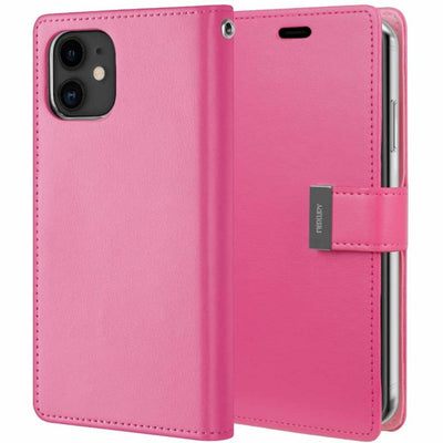 Mercury Goospery Rich Diary Wallet Case for iPhone 13 - Mobile Phone Cases - best2buy