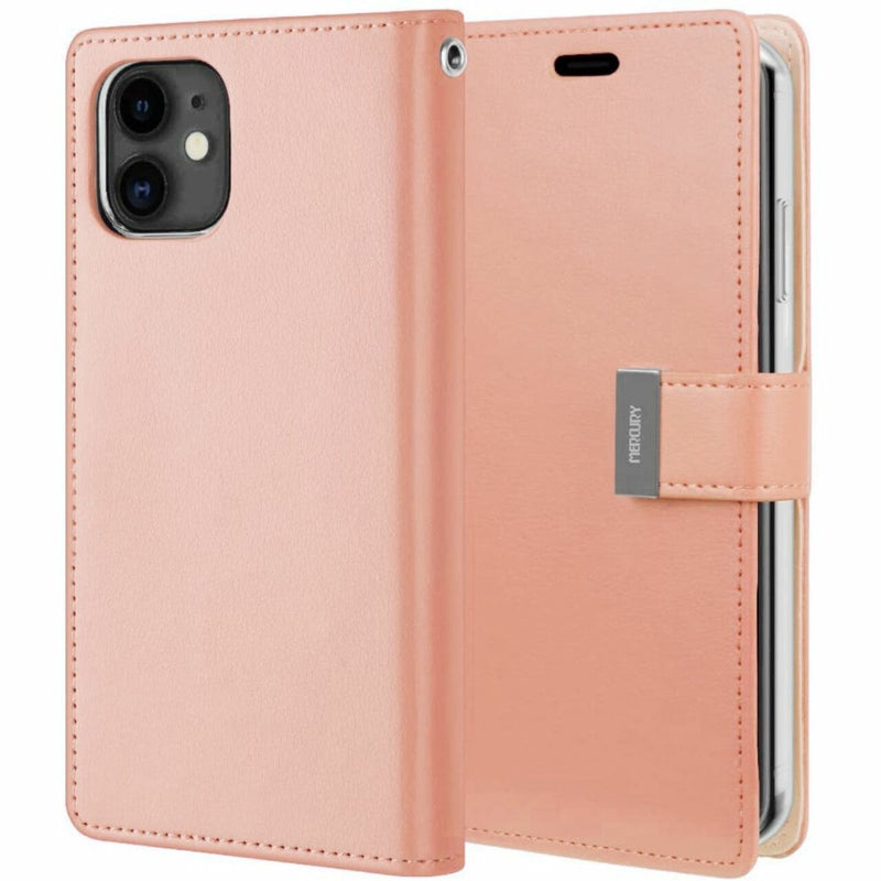 Mercury Goospery Rich Diary Wallet Case for iPhone 13 - Mobile Phone Cases - best2buy