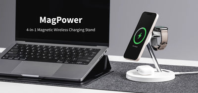 SwitchEasy MagPower 4-in-1 Magnetic Wireless Charging Stand