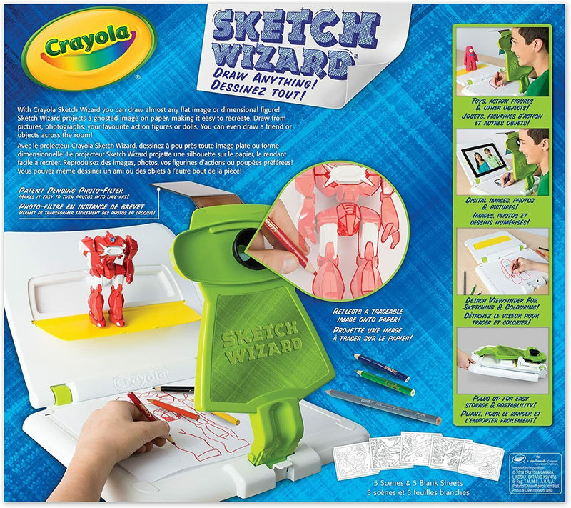 Crayola Sketch Wizard Draw Anything Art Activity Kit