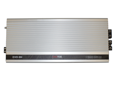 Zeroflex EVO-8K 1 x 8000rms Amplifier with Bass Controller